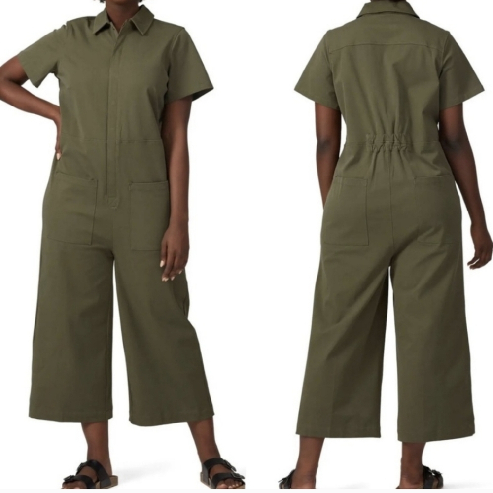 Universal Standard green jumpsuit size small